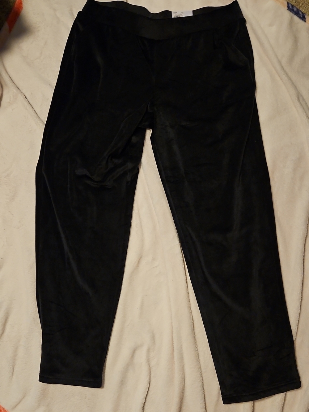 croft & barrow Black Straight Leg Pants